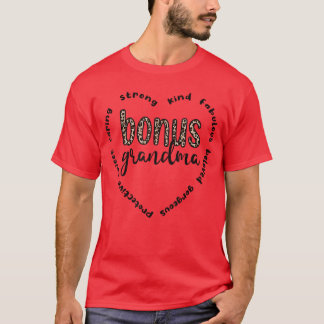 Bonus Grandma Appreciation Best Bonus Grandmother  T-Shirt
