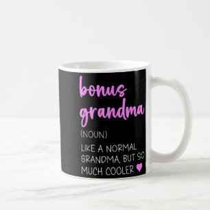 Bonus grandma definition cute mother's day noun  coffee mug