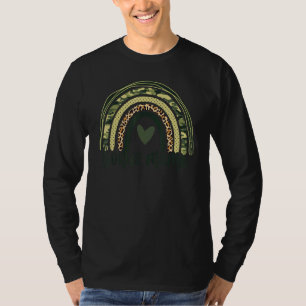 Bonus Mama Leopard Rainbow Step Mom T-Shirt