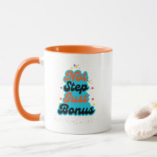Bonus Mom giftful Design Typography Mug