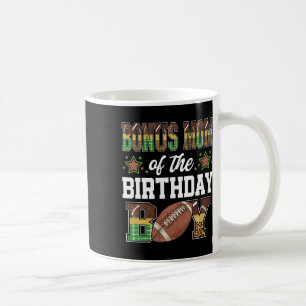 Bonus Mom Of The Birthday Boy Football Player Matc Coffee Mug