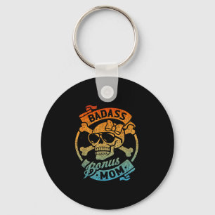 Bonus mom stepmom stepmother mother's day keychain