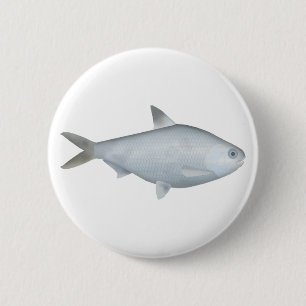 Bony Bream 2 Inch Round Button