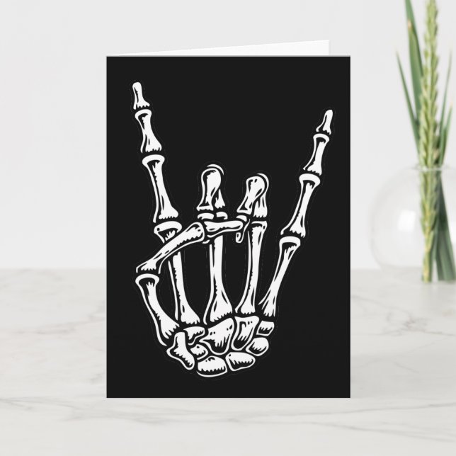 Bony Rock Hand Card (Front)
