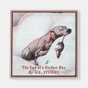 "Bonzo the Dog" in "End of Day" Magnet