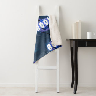 Boo! 2 sherpa blanket