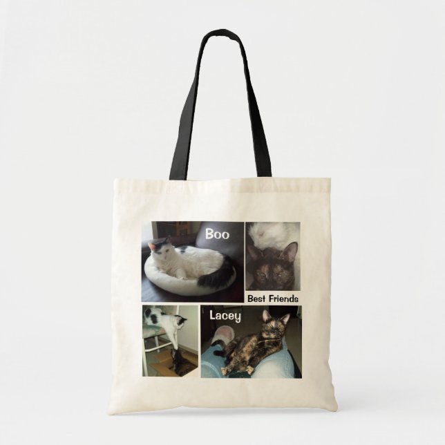 BOO AND LACEY TOTE BAG (Front)