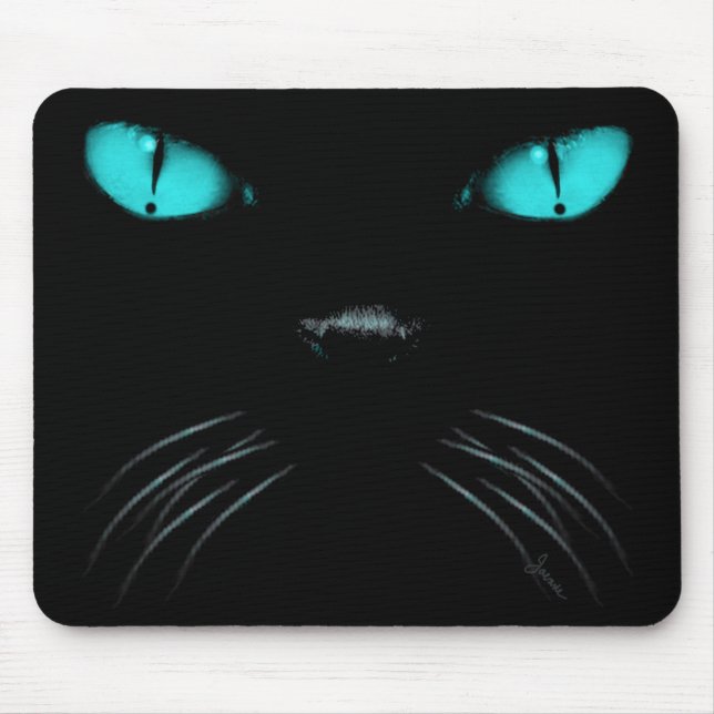 Boo - Aquamarine Mousepad (Front)