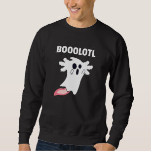 Boo Axolotl Lovers Cute Animals For Halloween Sweatshirt