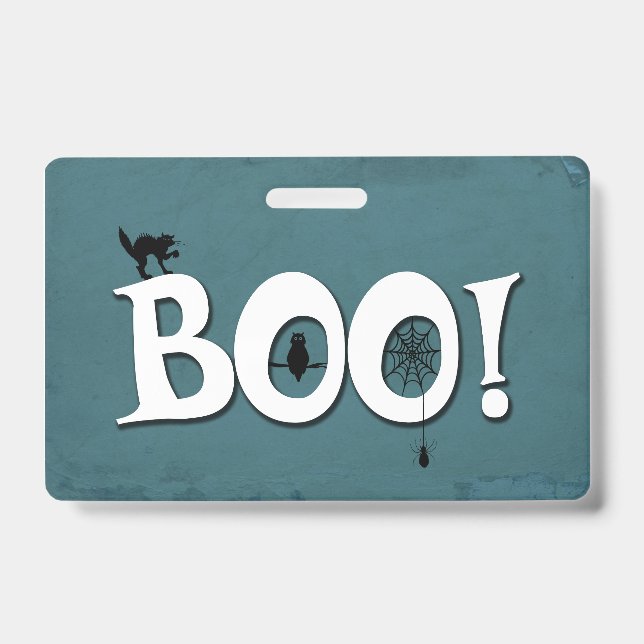 Boo! Badge (Front)