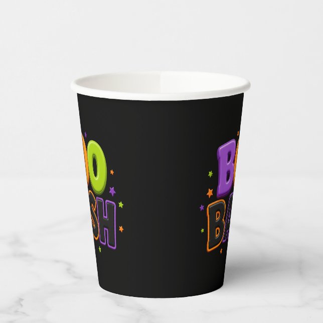 Boo Bash Party Paper Cups (Left)