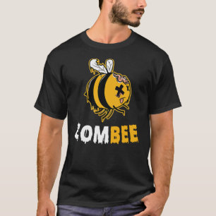 Boo Bee Zombee Zombie Funny Beekeper Halloween Cos T-Shirt