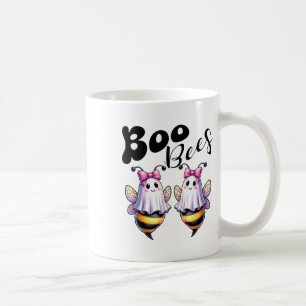 Boo Bees Ghost Bee Halloween Costume Women Funny  Coffee Mug