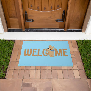 Boo-Boo Bear Arms Wide Doormat