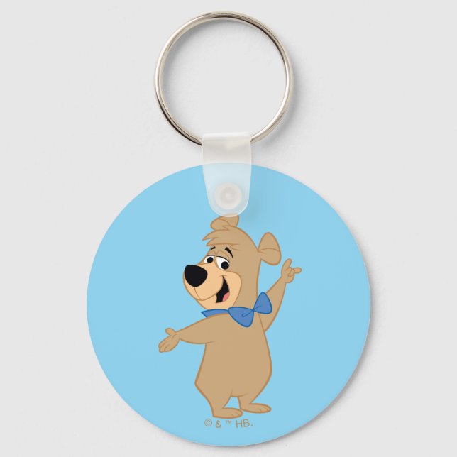 Boo-Boo Bear Arms Wide Keychain (Front)