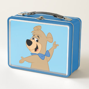 Boo-Boo Bear Arms Wide Metal Lunch Box