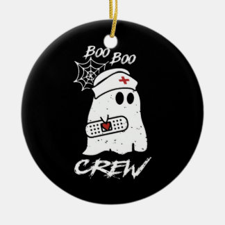 Boo Boo Crew Ceramic Ornament