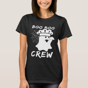 Boo Boo Crew Chef Ghost  Halloween Costume T-Shirt