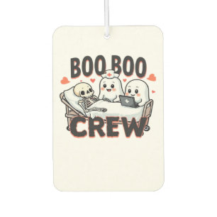 Boo Boo Crew Cute Halloween Nurse Ghosts Essential Air Freshener