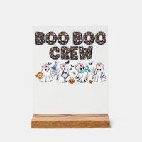 Boo Boo Crew � Funny Halloween Nurse Ghosts Medica