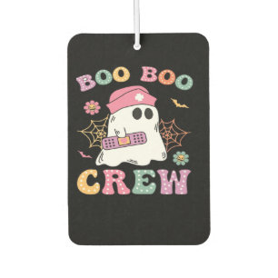 Boo Boo Crew Ghost Nurse Classic T-Shirt Air Freshener