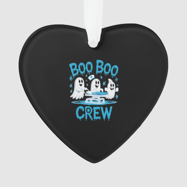 Boo Boo Crew Ghost Paramedic Nurse Halloween Essen (devant)