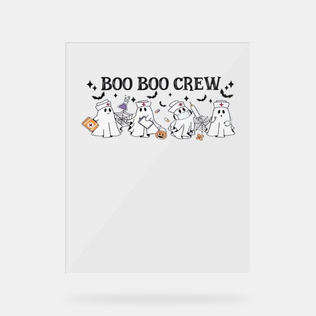 Boo Boo Crew Halloween Classic T-Shirt (Recto)