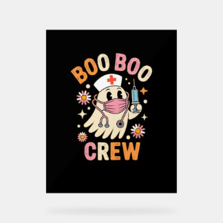 Boo Boo Crew Halloween Ghost Nurse Essential T-Shi