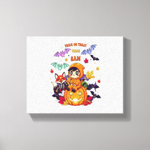 Boo Boo Crew Halloween Nurse Canvas Print
