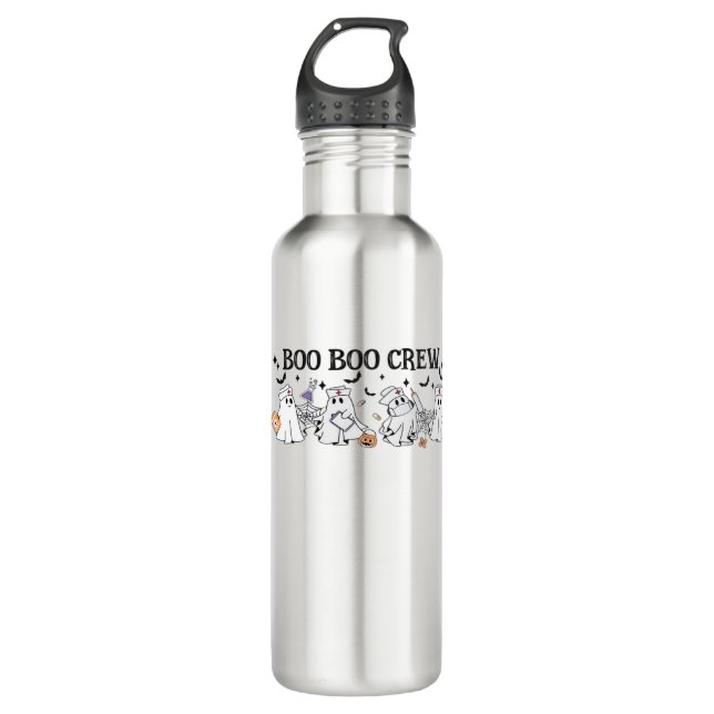Boo Boo Crew Halloween Nurse Classic T-Shirt 710 Ml Water Bottle (Front)