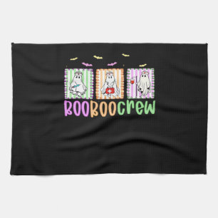 Boo Boo Crew Halloween Nurse Essential T-Shirt Kitchen Towel