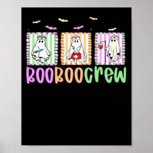 Boo Boo Crew Halloween Nurse Essential T-Shirt Poster