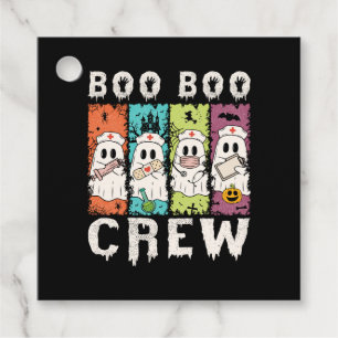 Boo Boo Crew Halloween Nurse Favour Tags