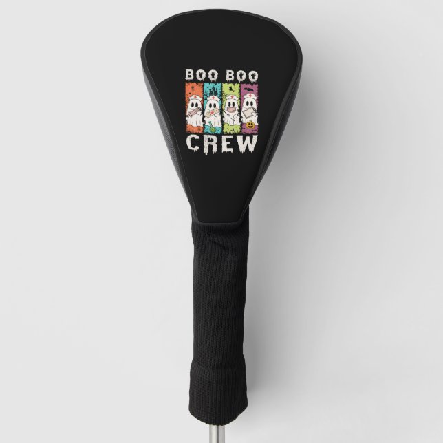 Boo Boo Crew Halloween Nurse Golf Head Cover (Front)