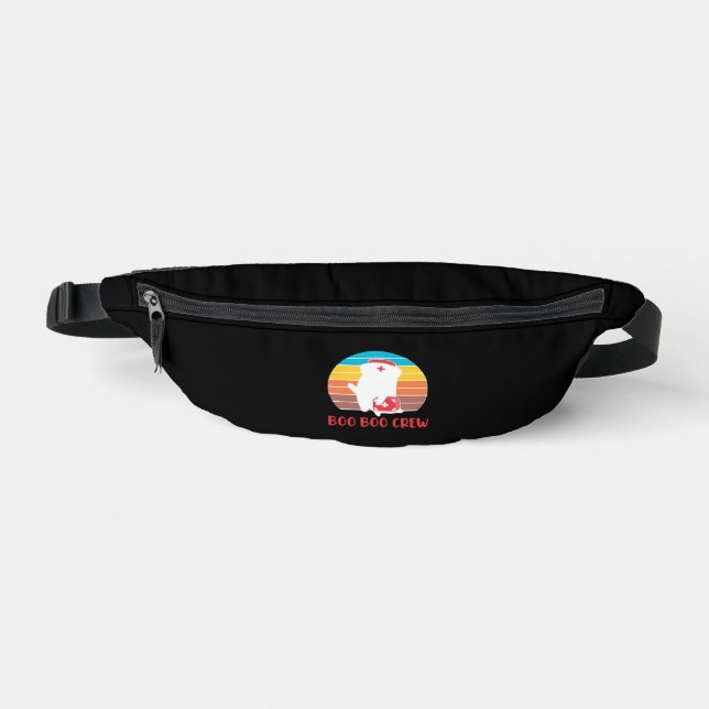 Boo Boo Crew Nurse Funny Ghost Halloween Classic T Fanny Pack (Front)