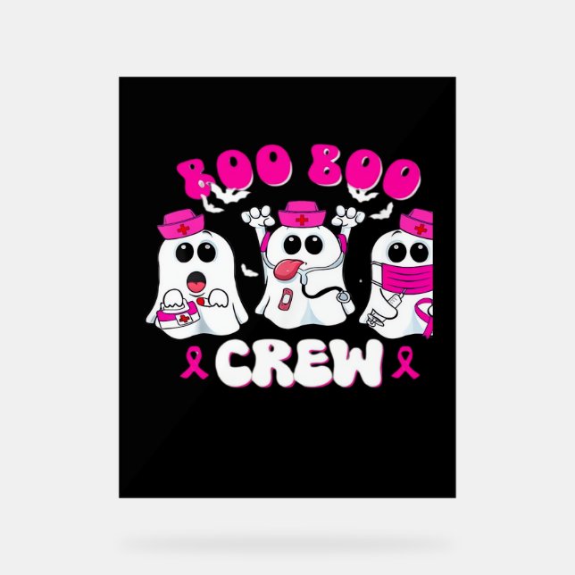 Boo Boo Crew Nurse Halloween Costume Fantôme (Recto)