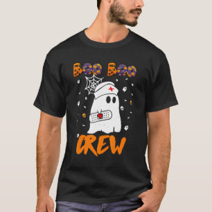 Boo Boo Crew Nurse Halloween Costume Fun 4 T-Shirt