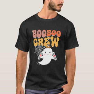 Boo Boo Crew Nurse  Halloween Costume Fun T-Shirt