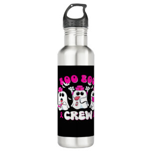 Boo Boo Crew Nurse Halloween Costume Ghost Breast  710 Ml Water Bottle