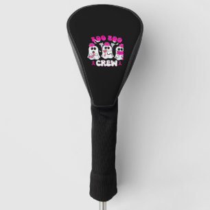 Boo Boo Crew Nurse Halloween Costume Ghost Breast  Golf Head Cover