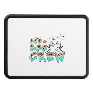 Boo Boo Crew Nurse Halloween Ghost Funny Classic T Trailer Hitch Cover