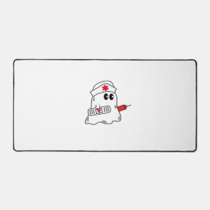 Boo Boo Crew Nurse Halloween Ghost Funny Oversized Desk Mat