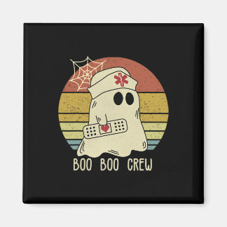 Boo Boo Crew Nurse Halloween Nurse For Women Magnet