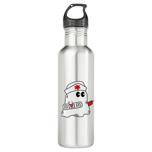 Boo boo crew nurse halloween shirt|nurse shirting  710 ml water bottle (Front)
