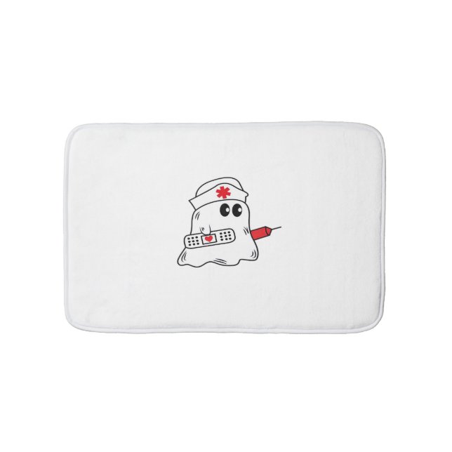 Boo boo crew nurse halloween shirt|nurse shirting  bath mat (Front)
