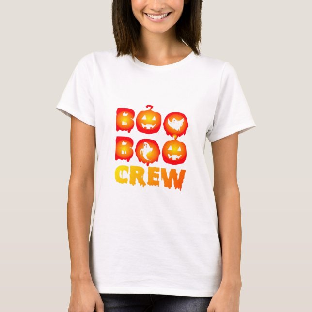 Boo Boo Crew Oversized T-Shirt (Front)
