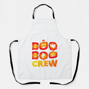 Boo Boo Crew Oversized T-Shirt Apron