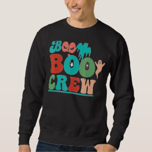 Boo Boo Crew quote Nurse cool Halloween Nurse Cost Sweatshirt