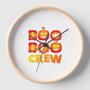 Boo Boo Crew Shirt – Funny Ghost Halloween Nurse & Clock