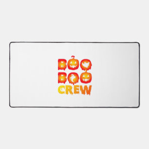Boo Boo Crew Shirt – Funny Ghost Halloween Nurse & Desk Mat